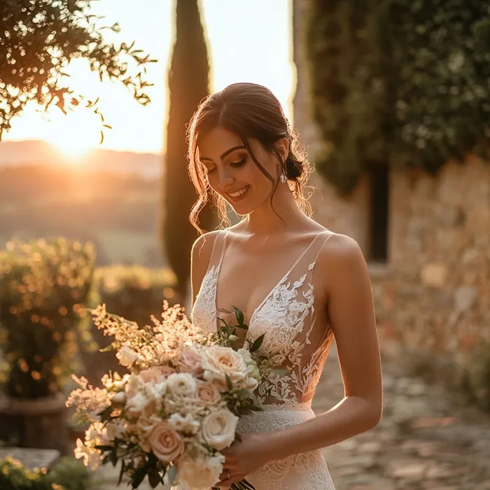 Dettaglio di un matrimonio curato da Nozze da Fiaba